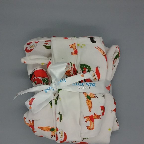 Little West Street Dear Santa Onesie Hat Set - Picture 3 of 7